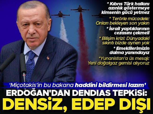 Densiz, edep dışı Erdoğandan Dendias tepkisi: Miçotakisin bu bakana haddini bildirmesi lazım