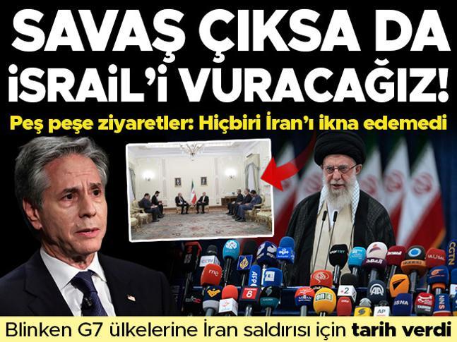 Son dakika...Dünya diken üstünde: Blinken saldırı için tarih verdi İrandan çağrılara ret: Savaş çıksa da vuracağız