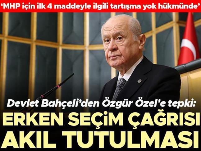 Devlet Bahçeliden önemli mesajlar