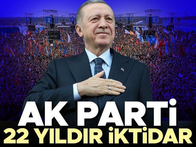 AK Parti 22 yıldır iktidar