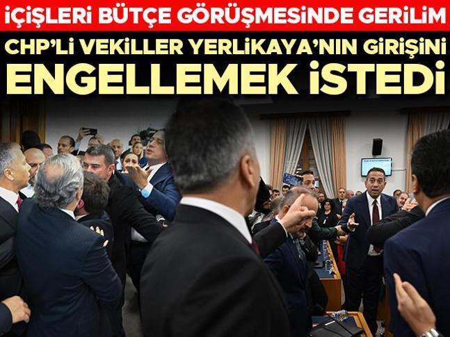 TBMMde İçişleri Bakanlığı bütçe görüşmesinde gerginlik