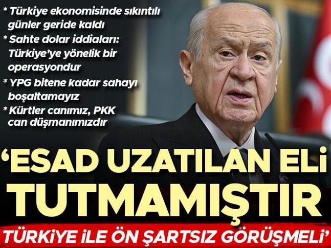 MHP Genel Başkanı Bahçeliden önemli açıklamalar