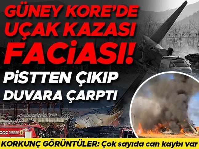 Son dakika: Güney Korede uçak kazası En az 47 kişi hayatını kaybetti