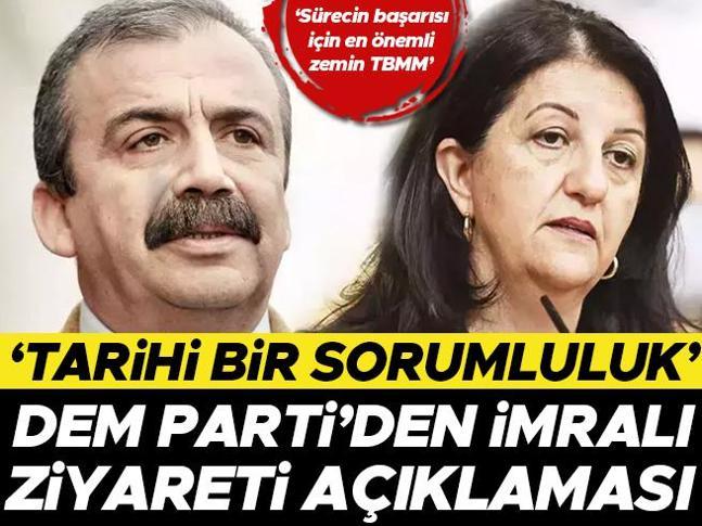 DEM Partiden İmralı ziyareti sonrası ilk açıklama