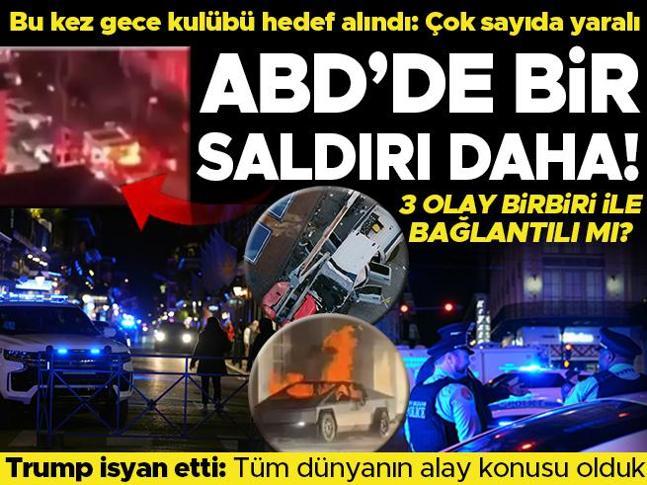 SON DAKİKA ABDde gece kulübüne silahlı saldırı: Yaralılar var