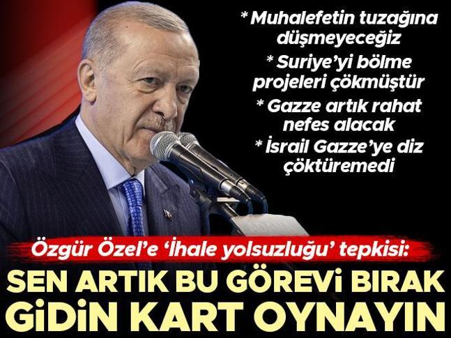 Cumhurbaşkanı Erdoğandan önemli açıklamalar