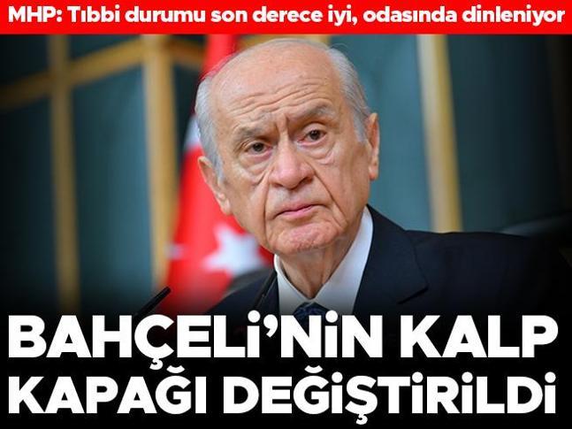 Son dakika haberi... MHPden Devlet Bahçelinin sağlık durumuna ilişkin açıklama