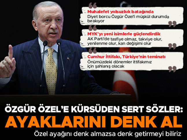 Cumhurbaşkanı Erdoğandan önemli açıklamalar