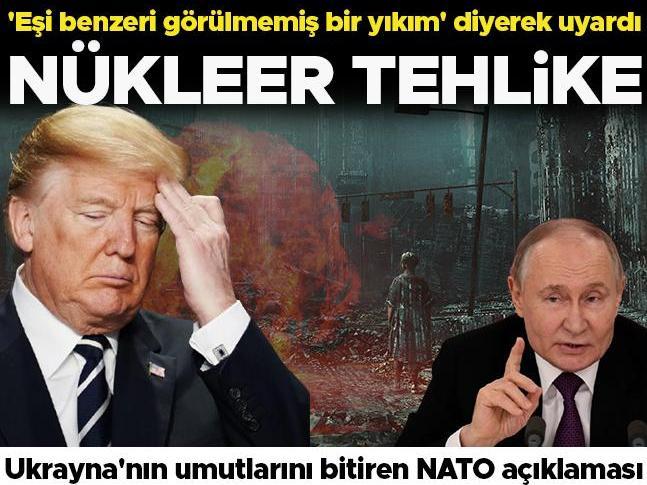 Son dakika... Trumptan 3. Dünya Savaşı uyarısı: Eşi benzeri görülmemiş yıkım olacaktı... Ukraynanın NATO kapısı kapandı!