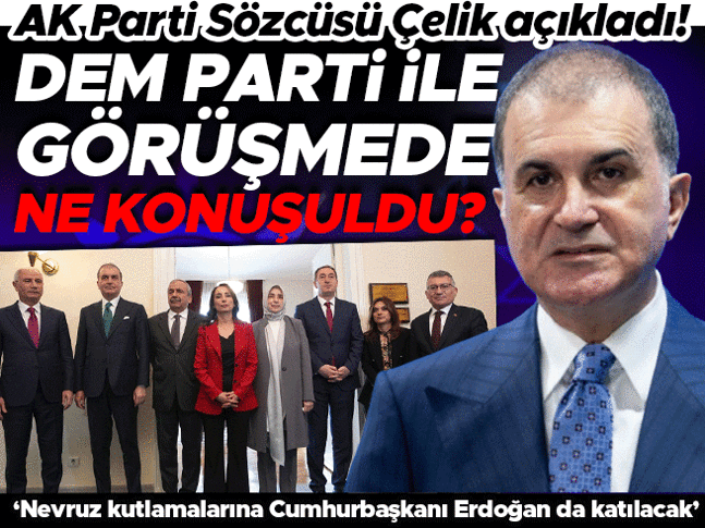 AK Parti MKYK sona erdi... Ömer Çelikten önemli açıklamalar