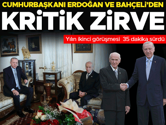 Son dakika... Cumhurbaşkanı Erdoğan, MHP lideri Bahçeliyi ziyaret edecek