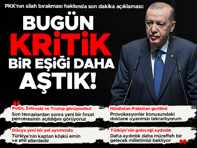 Son dakika... Cumhurbaşkanı Erdoğandan önemli açıklamalar