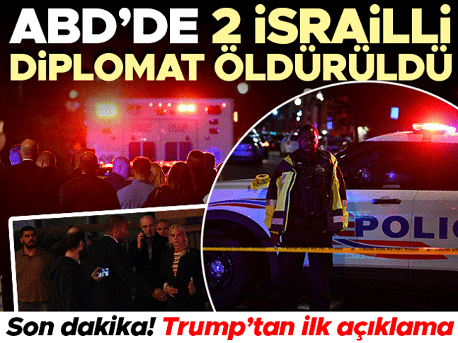 Son dakika... ABDde 2 İsrailli diplomat silahlı saldırıda öldürüldü