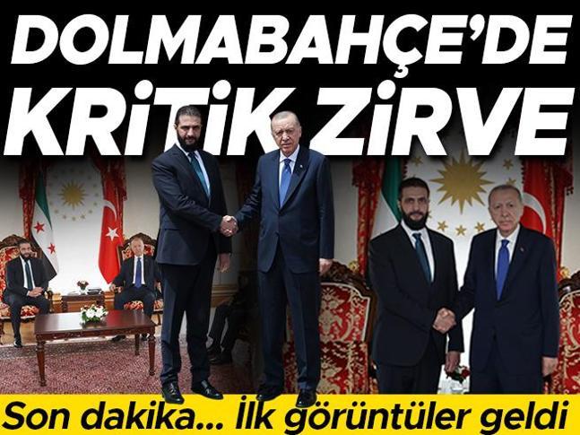 Cumhurbaşkanı Erdoğan, Ahmed Şara ile bir araya geldi