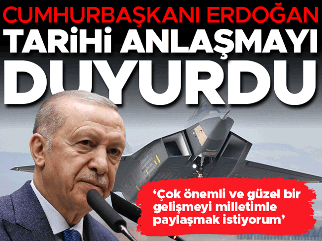 Cumhurbaşkanı Erdoğan, tarihi anlaşmayı duyurdu: Türkiyede üretilip Endonezyaya ihraç edilecek