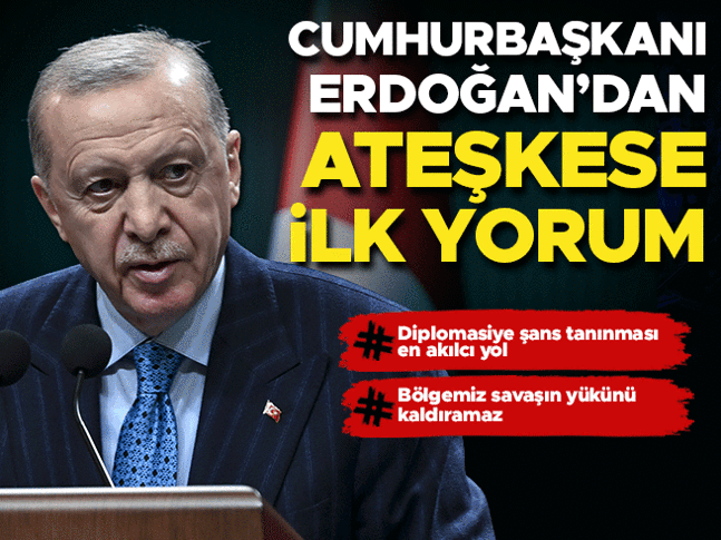Cumhurbaşkanı Erdoğandan önemli açıklamalar