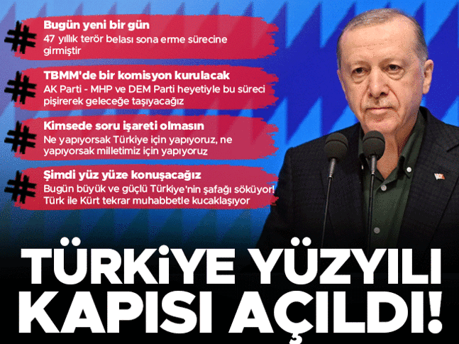 Gözler Kızılcahamamda: Cumhurbaşkanı Erdoğanın tarihi konuşması bekleniyor