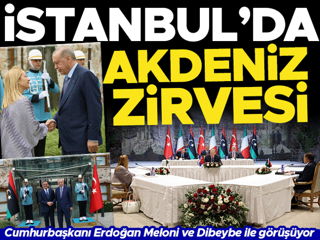 Cumhurbaşkanı Erdoğan, İtalya Başbakanı Meloni ile bir araya geldi