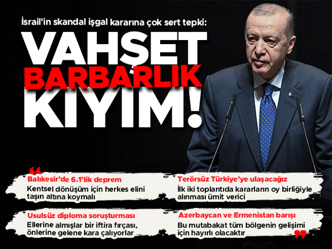 Cumhurbaşkanı Erdoğandan önemli açıklamalar