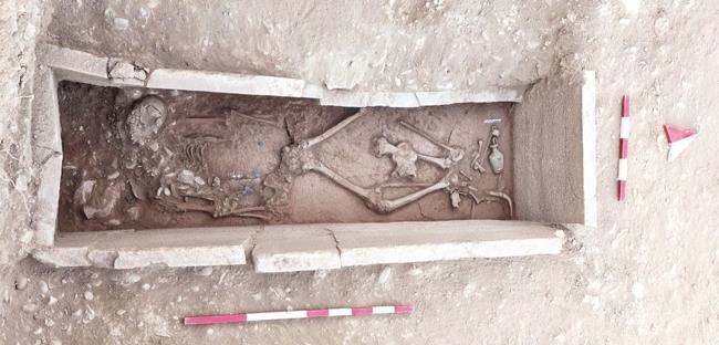 Ancient wrestler’s tomb discovered in Aspendos