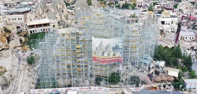 Restoration of airy chimneys nears completion
