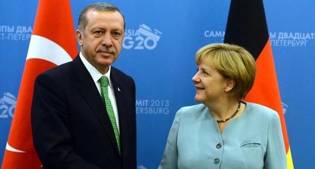 Erdoğan, Merkel discussed to improve ties: Turkish presidential source
