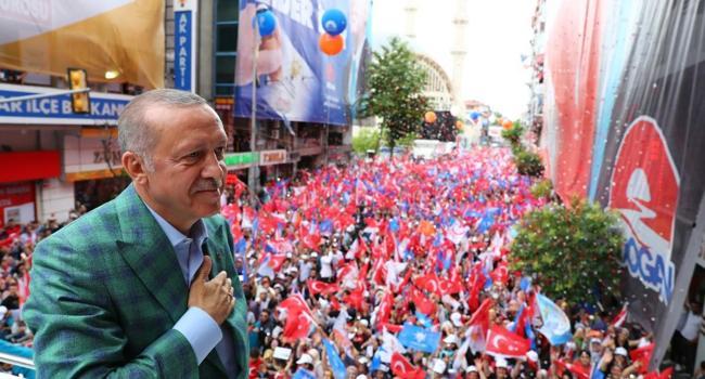 Opposition’s vow ‘admission of defeat’, Erdoğan says in campaign finale