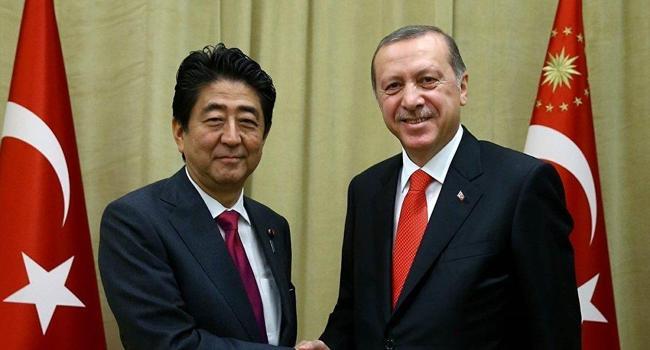 Turkish President Erdoğan, Japanese PM Abe discuss speeding up nuclear plant construction