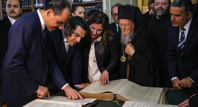Greek premier pays historic visit to former Istanbul seminary