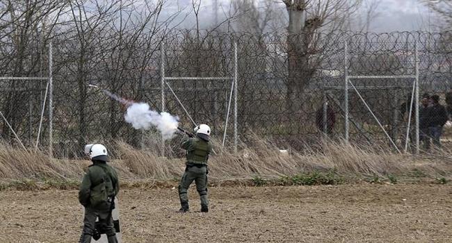 Potentially lethal tear gas shells found on Greek border: Report