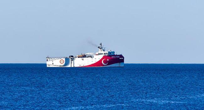 Turkeys Oruç Reis survey vessel returns to Antalya, easing tension in east Med
