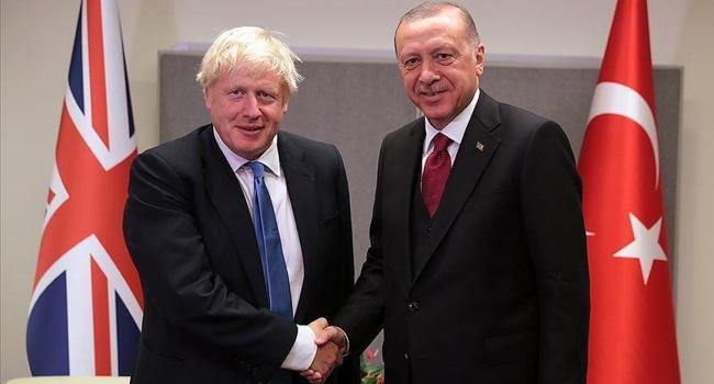 Turkish, UK leaders discuss Azerbaijan-Armenia row