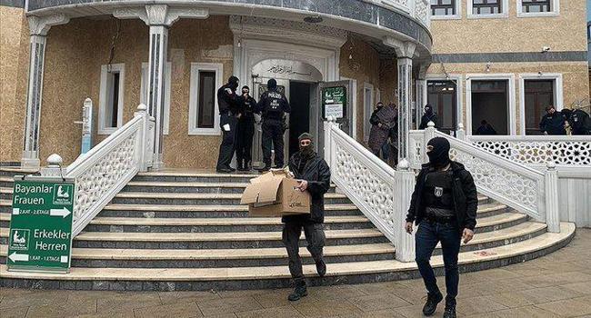 Turkish president condemns police raid on Berlin mosque