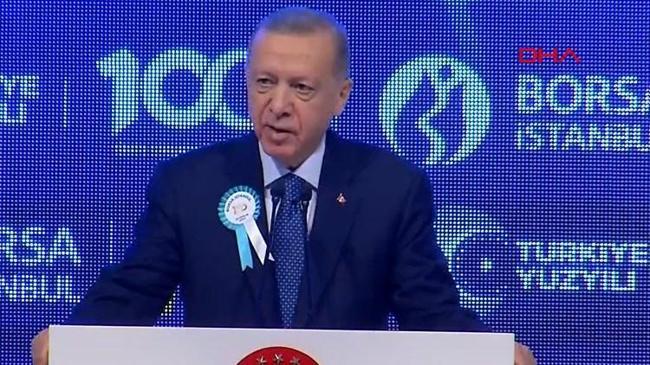 Son dakika... Cumhurbaşkanı Erdoğan: Sermaye piyasalarını manipüle etmeye çalışan tamahkarlara meydanı boş bırakamayız | Genel Haberler