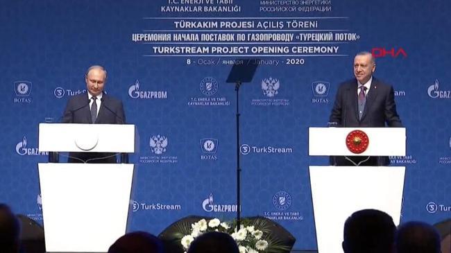 Cumhurbaşkanı Erdoğan: TürkAkım tarihi nitelikte bir projedir | Ekonomi Haberleri