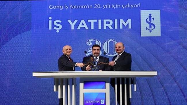 Borsa İstanbul’da Gong “İş Yatırım” için çaldı | Borsa İstanbul Haberleri