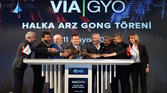 Borsa İstanbul’da Gong Via GYO için çaldı | Borsa İstanbul Haberleri