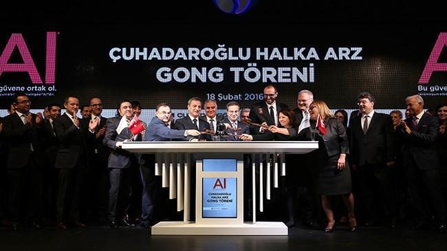 Borsa İstanbul Gongu Çuhadaroğlu için çaldı | Borsa İstanbul Haberleri