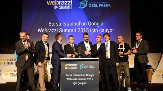 Gong Webrazzi Summit için çaldı | Borsa İstanbul Haberleri