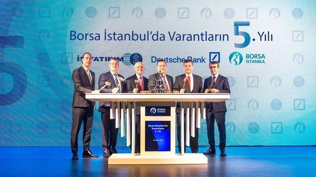 Gong, Varantların 5. yılı için çaldı | Borsa İstanbul Haberleri