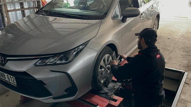 Lastikçilerde sıralar başladı! Kış lastiği takmayı unutmayın | Genel Haberler