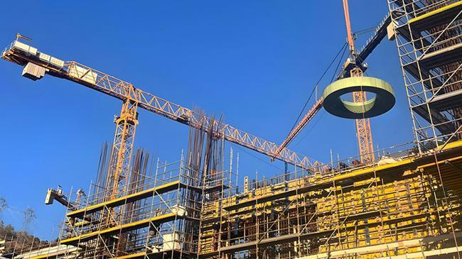 Akkuyu Nükleer Güç Santrali'nde yeni gelişme! 4'üncü güç ünitesinde reaktör şaftının ana bileşenleri monte edildi | Genel Haberler