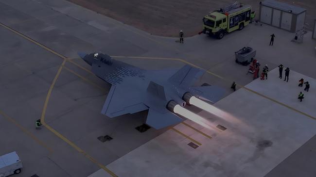 TUSAŞ KAAN'ın yeni fotoğraflarını paylaştı... Heyecanlandıran Afterburner detayı  | Ekonomi Haberleri