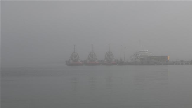 Çanakkale Boğazı'na sis engeli | Genel Haberler