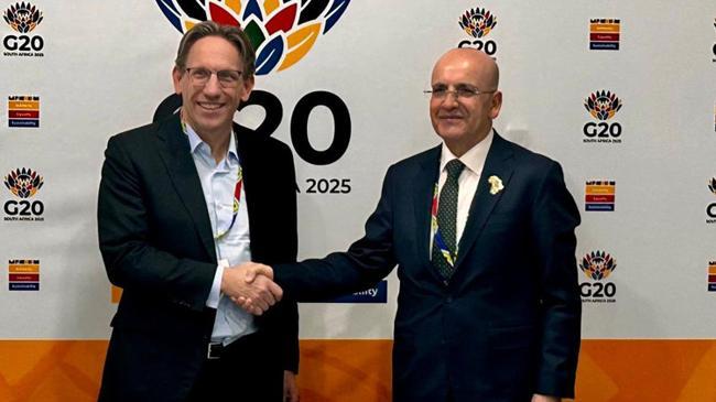 Bakan Şimşek, Alman mevkidaşıyla bir araya geldi | Ekonomi Haberleri