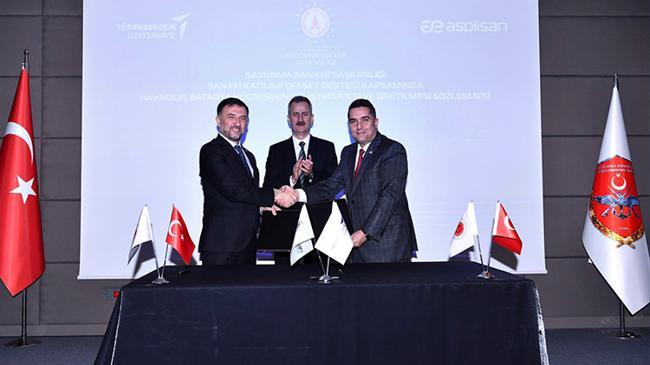 TUSAŞ ve ASPİLSAN batarya hücresi üretimi için sözleşme imzaladı | Genel Haberler