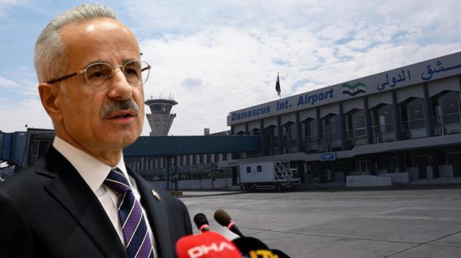 Şam Havalimanı'nda yenileme çalışmaları tamamlandı... Ulaştırma ve Altyapı Bakanı Abdulkadir Uraloğlu'ndan açıklama | Genel Haberler