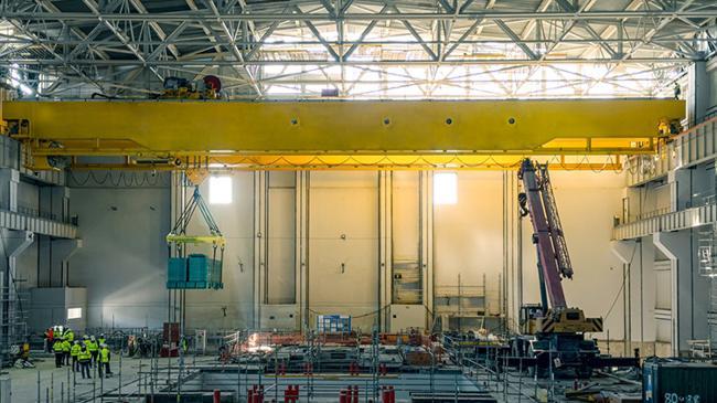 Akkuyu NGS'de yeni gelişme... Köprülü vinç devreye girdi | Genel Haberler