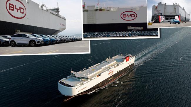 BYD’nin dev gemisi ‘BYD CHANGZHOU' 7 bin araçla Türkiye’de | Teknoloji Haberleri