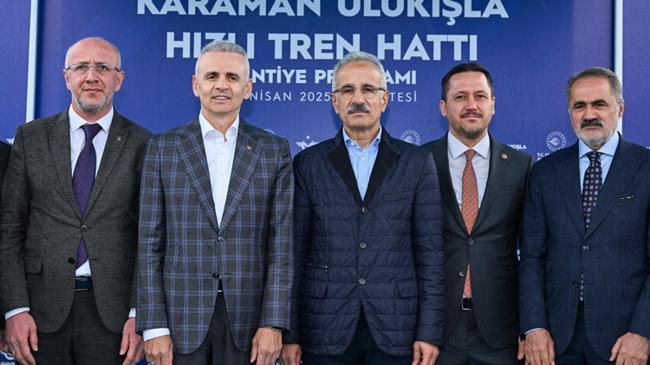 Bakan Uraloğlu: Karaman-Ulukışla arası 145 dakikadan 50 dakikaya düşecek | Genel Haberler